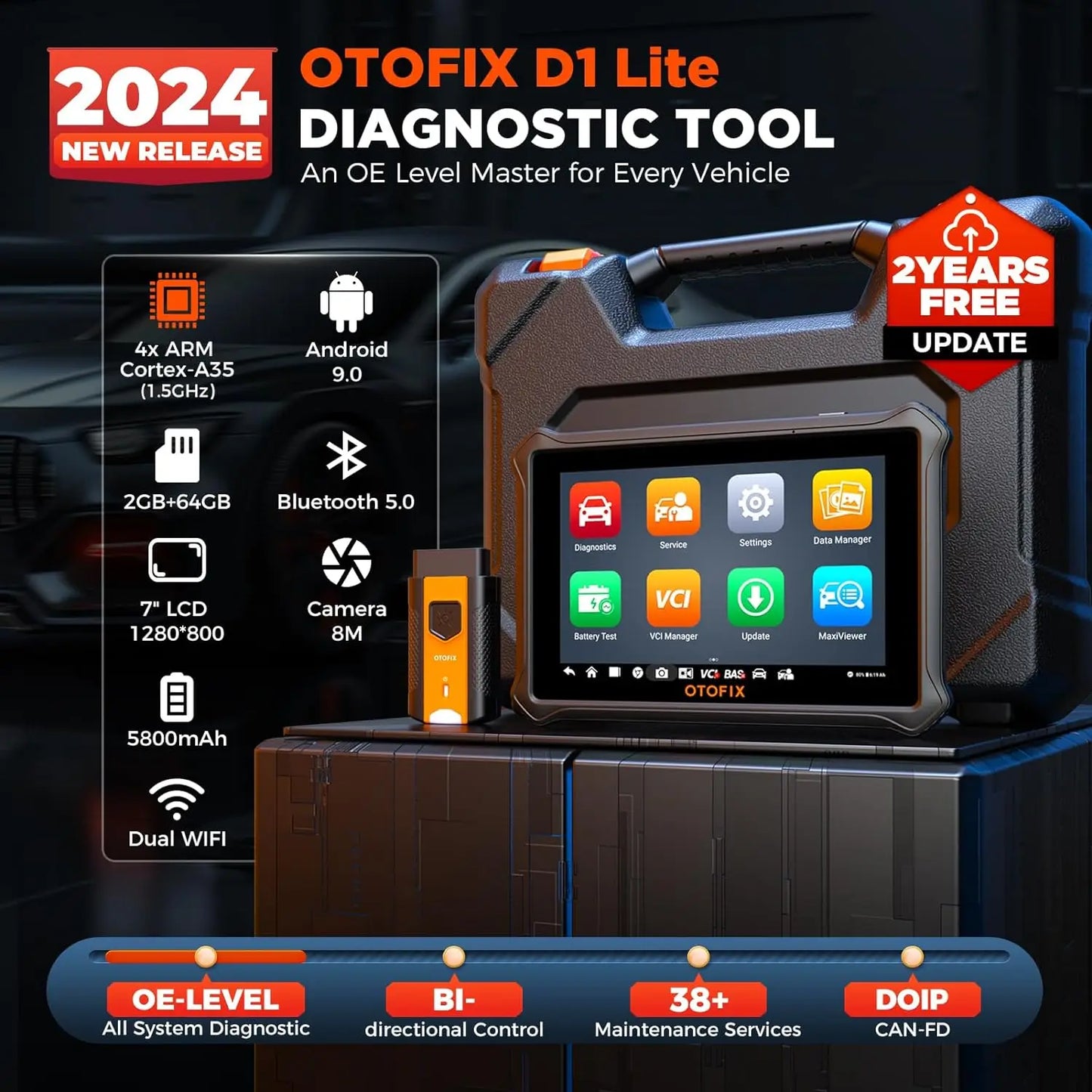 OTOFIX D1 LITE OBD2 Scanner Car Diagnostic Tool