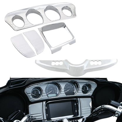 Harley Chrome Inner Fairing  Switch Panel