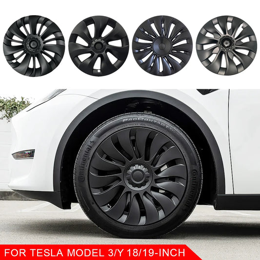 4PCS 18/19Inch Wheel Cover For Tesla Model 3/Y