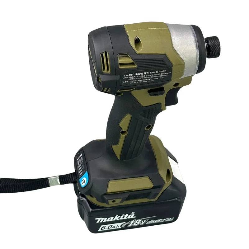 Makita DTD173 Green18v Lithium Brushless Impact Driver