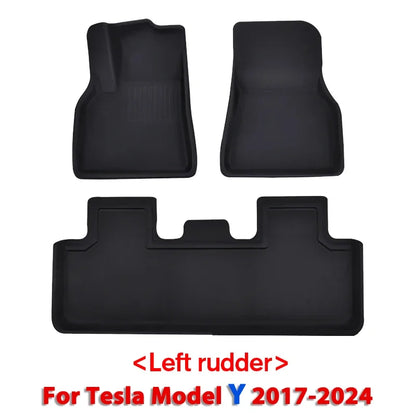 Tesla Floor mats 5 Seaters Model Y3