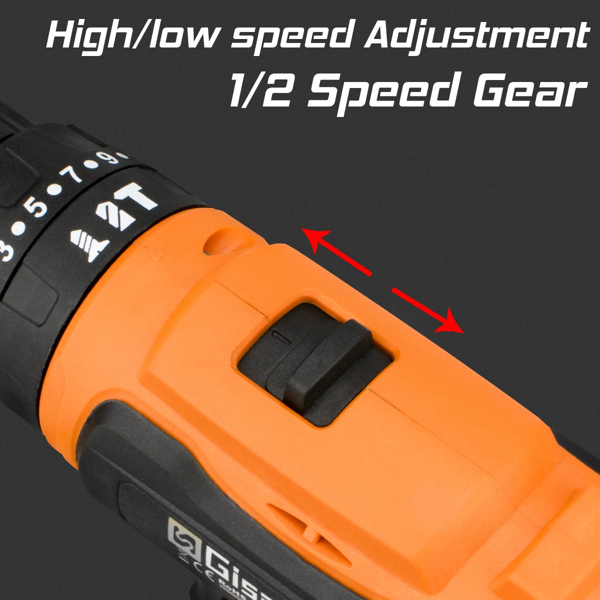 21V Cordless  Electric Screwdriver Impact Lithium-Ion Battery