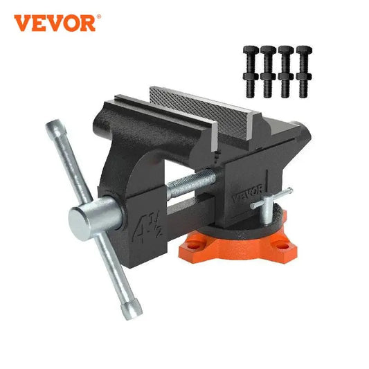 Bench Vise 4.5," 6", 6.5"  Swivel Base & Anvil