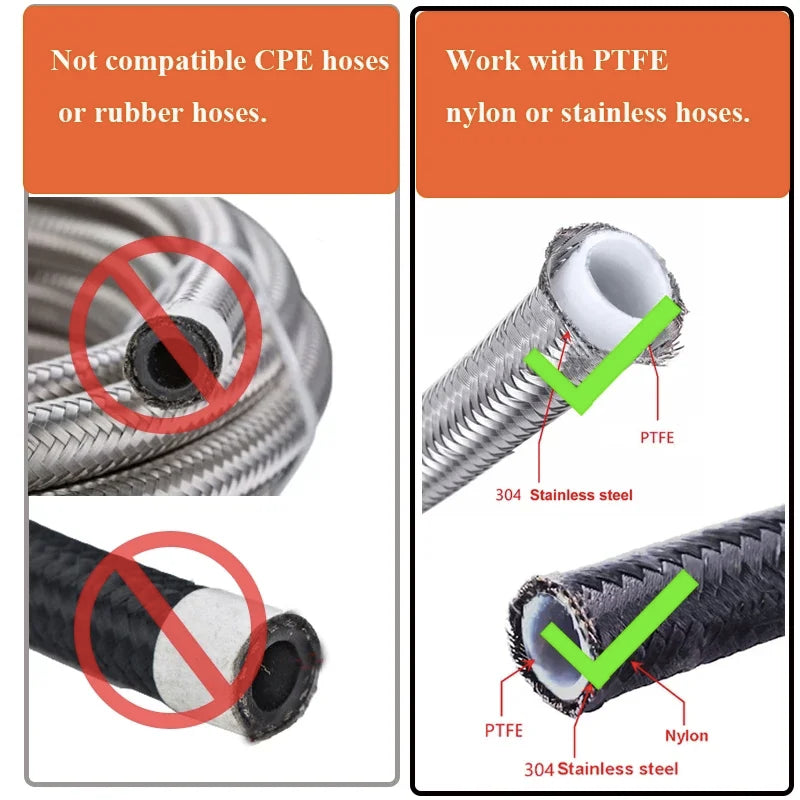 AN Fuel And Vacuum Various Size Fittings