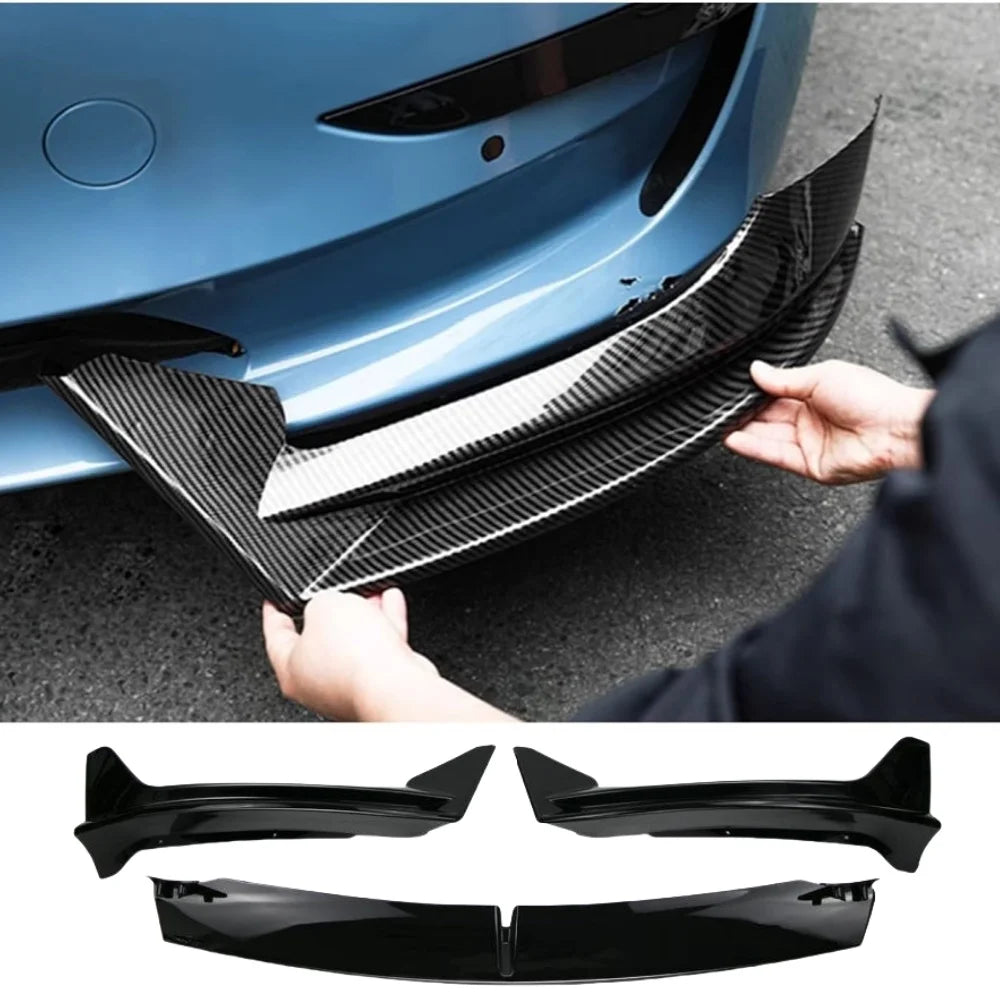 Front Bumper/Lip/ Shovel Kit For Tesla Model 3/Y