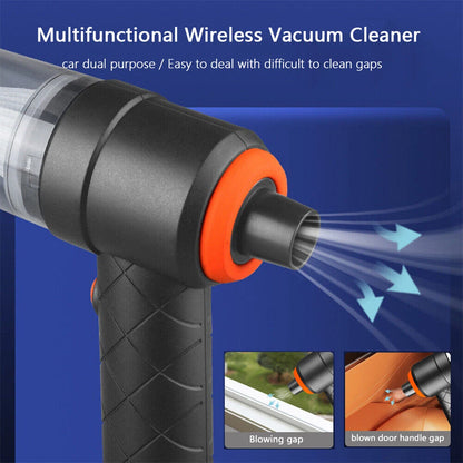 Wireless Handheld Vacuum Cleaner 2 in 1  Mini Rechargeable