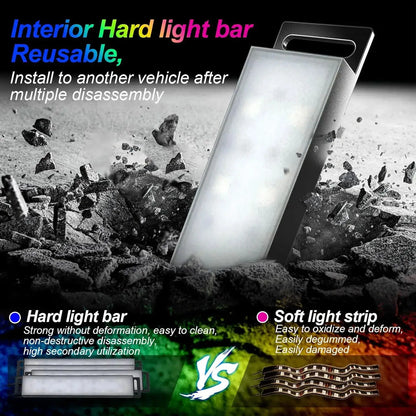 Bluetooth Ambient  LED Neon Interior Light