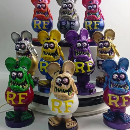 Anime Rat Fink Figure Model