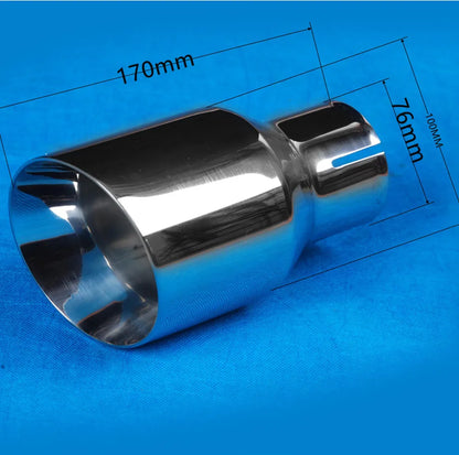 Exhaust Tip Stainless Steel  Muffler Tip 76mm