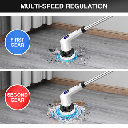 Electric Spin Scrubber Cordless Electric Cleaning Brush