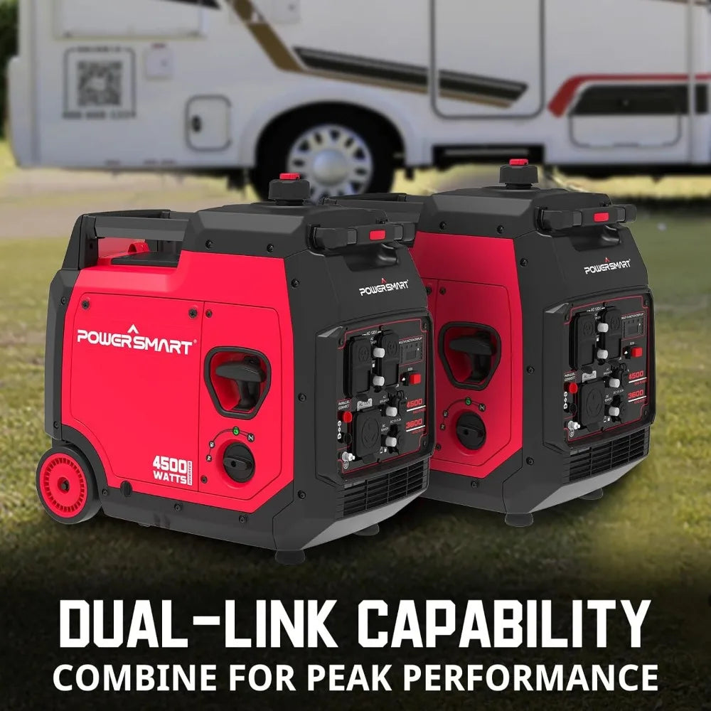 Portable Generator Inverter 4500-Watt Super Quiet