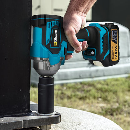 Brushless  Impact Wrench 1/2 inch Screwdriver Makita 18V Battery