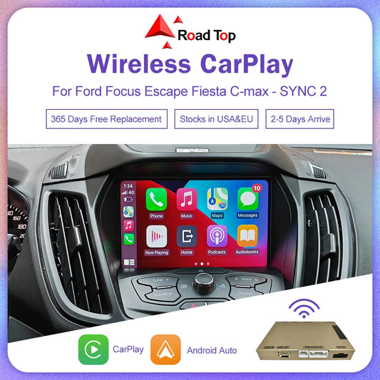 Wireless CarPlay Android Auto For Ford