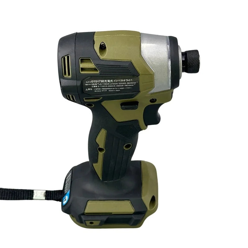 Makita DTD173 Green18v Lithium Brushless Impact Driver