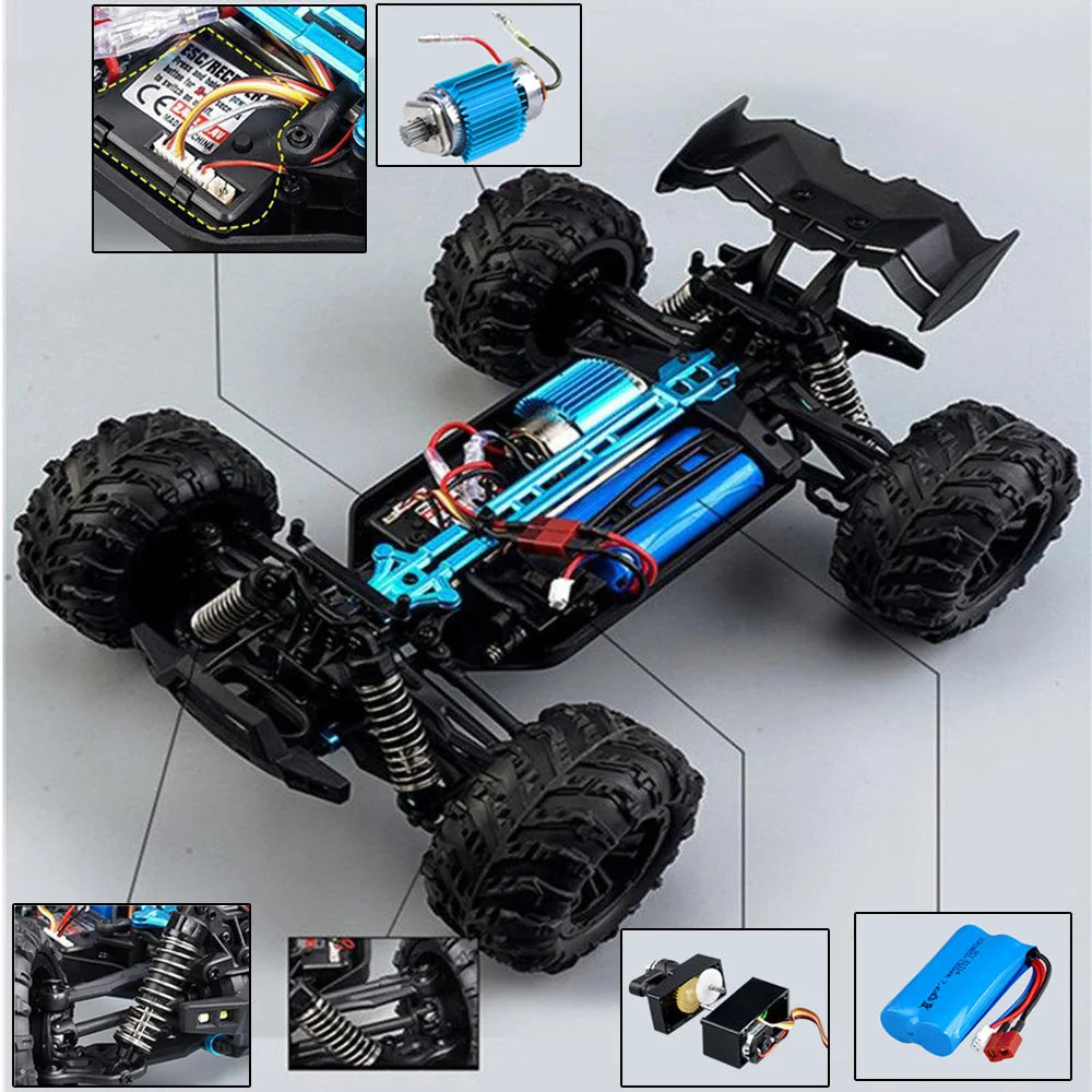 2024 New 1:16 Scale Large RC Cars  High Speed