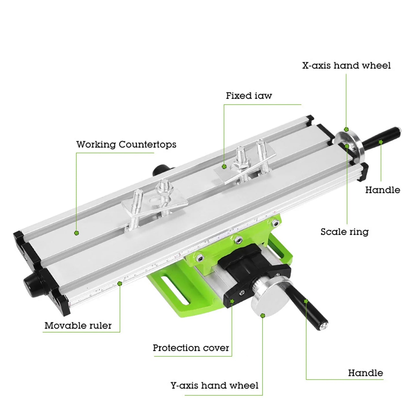 Mini Multifunction Vise Drilling & Milling Machine