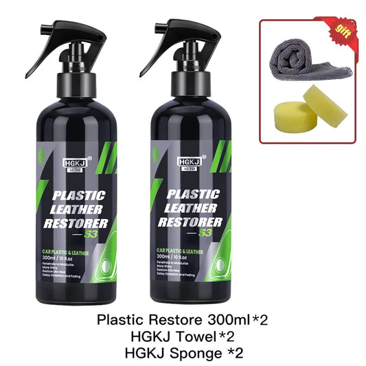 Car Plastic Leather Restorer /Interior Seat Care