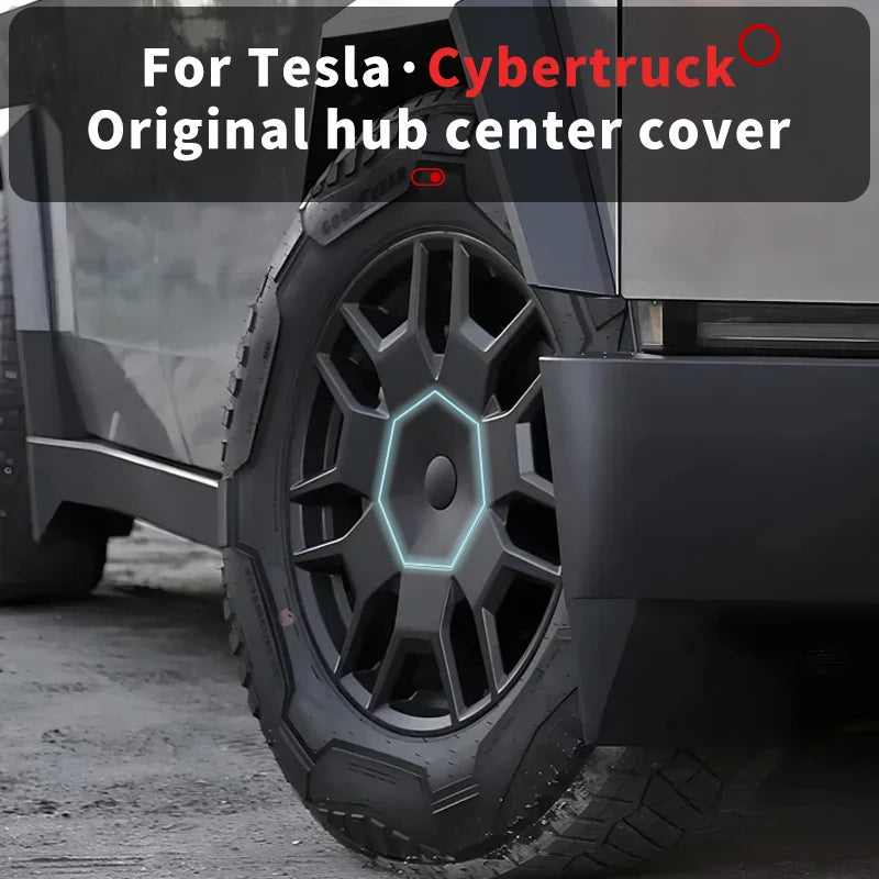 Tesla CyberTruck Center Hub Cover Set