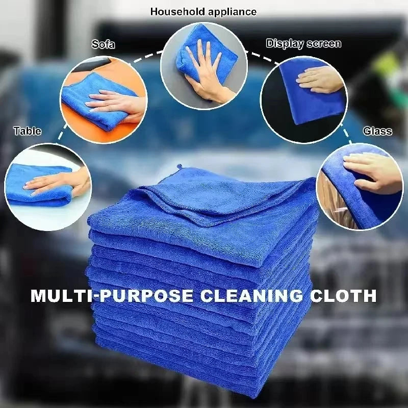 Microfiber Cleaning Cloths Lint Free Reusable