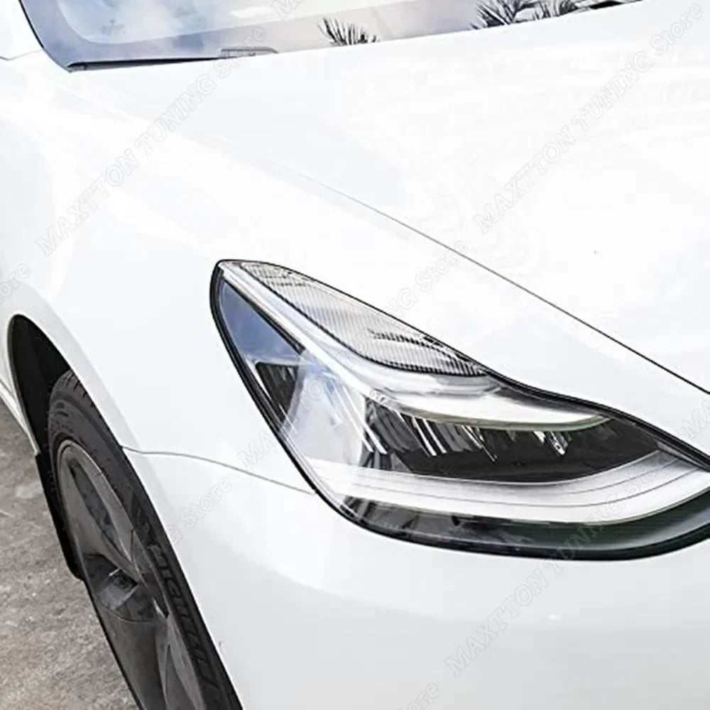 Tesla Model Y 2019 On  Eyebrows 3D Stickers