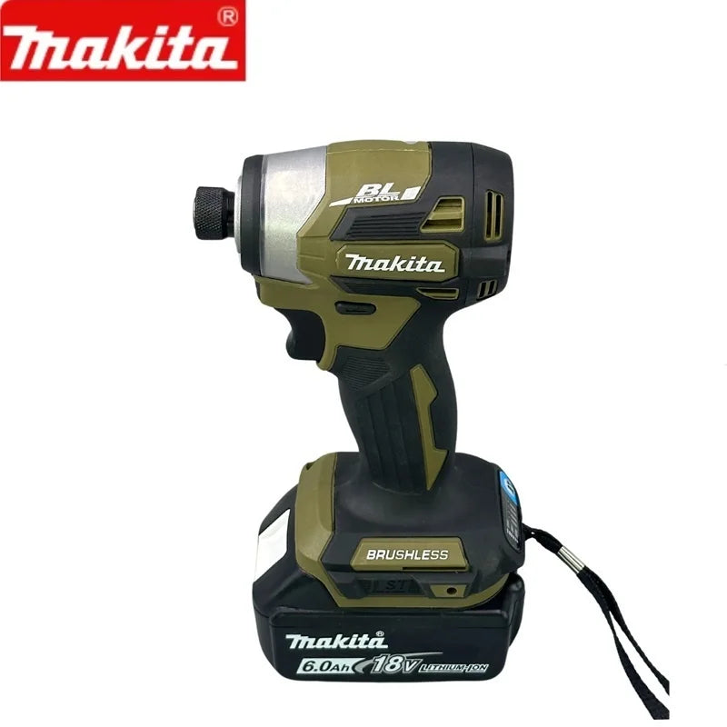 Makita DTD173 Green18v Lithium Brushless Impact Driver