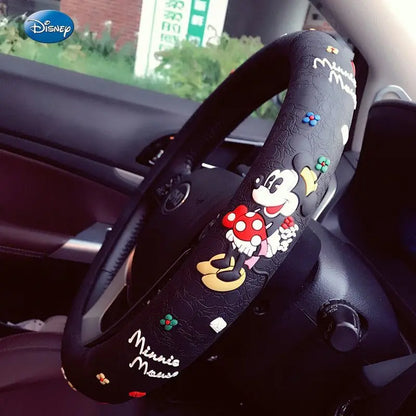 Disney Mickey Minnie  Steering Wheel Cover