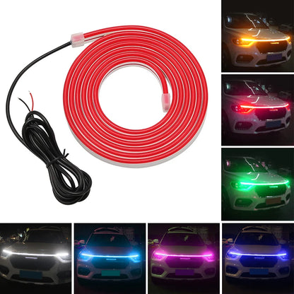 Car Hood Daytime Running Light Strip