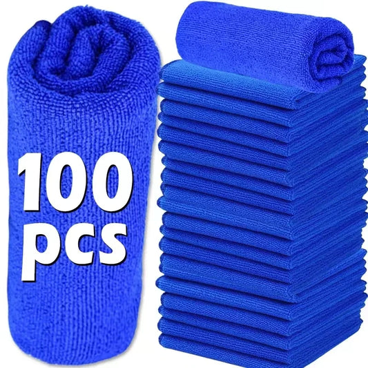 Microfiber Cleaning Cloths Lint Free Reusable